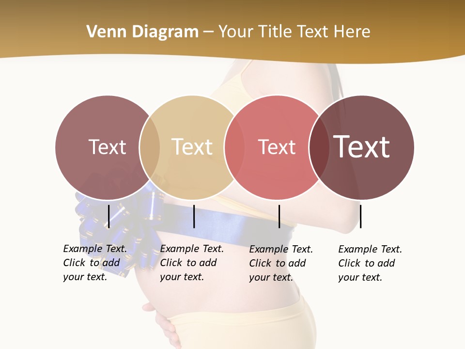 Gift Expecting Stomach PowerPoint Template