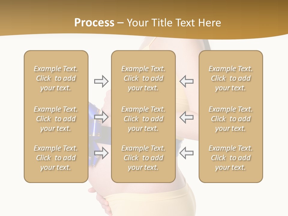 Gift Expecting Stomach PowerPoint Template