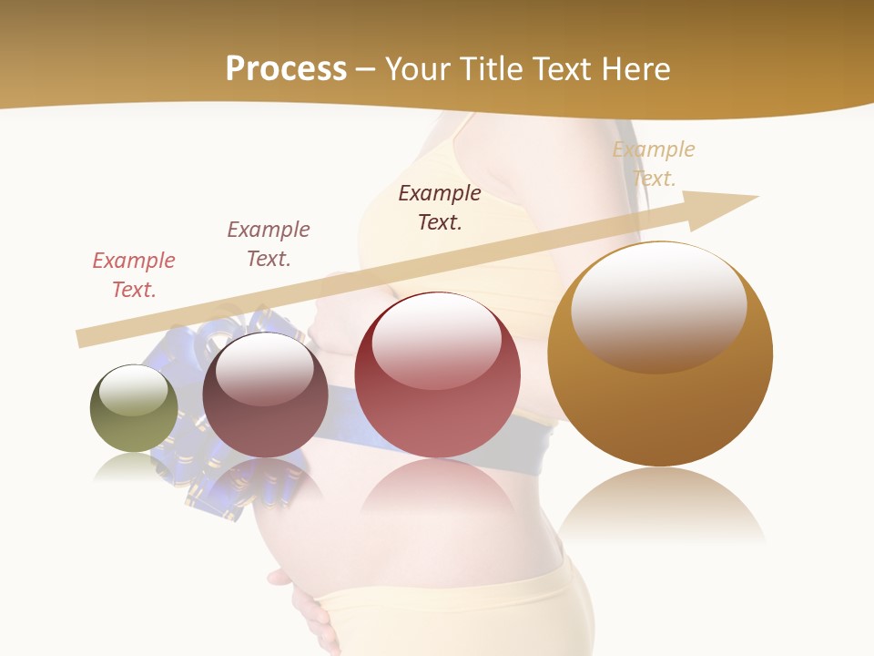 Gift Expecting Stomach PowerPoint Template