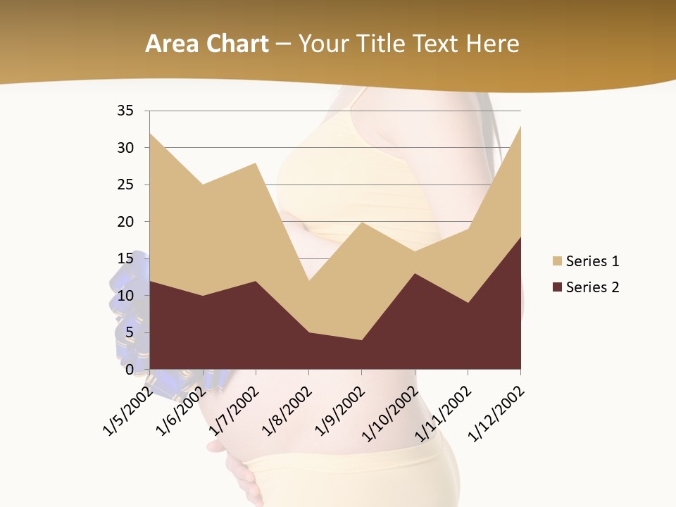 Gift Expecting Stomach PowerPoint Template