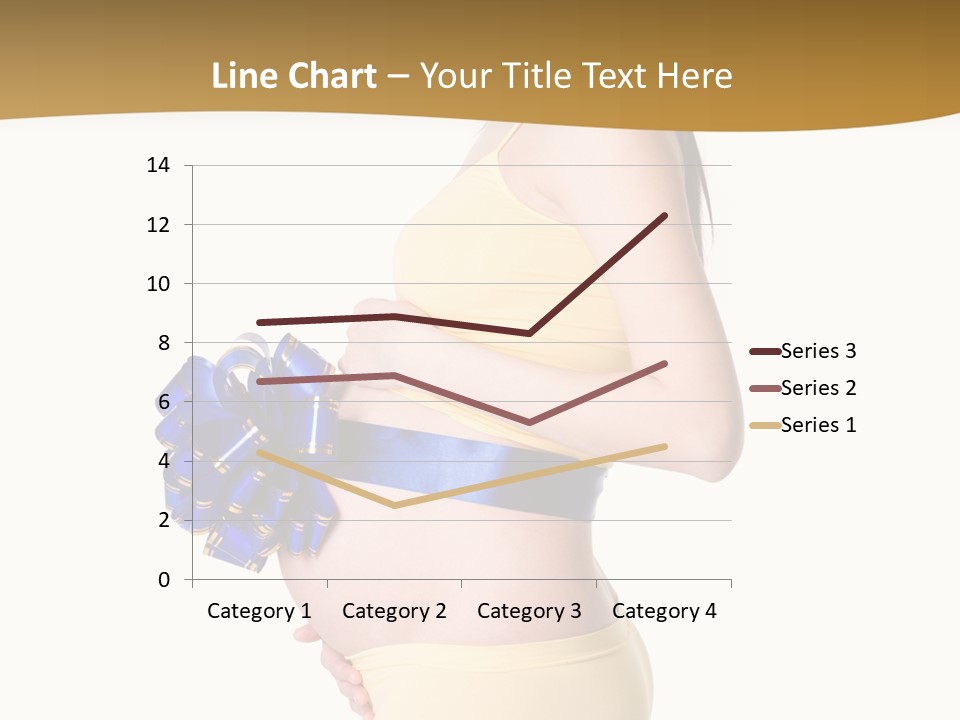 Gift Expecting Stomach PowerPoint Template