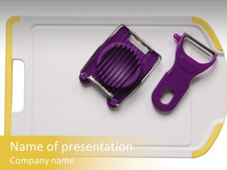 Cook Tool Isolated PowerPoint Template