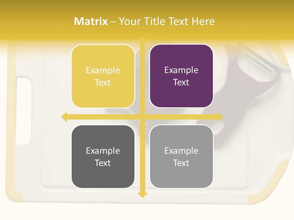 Cook Tool Isolated PowerPoint Template