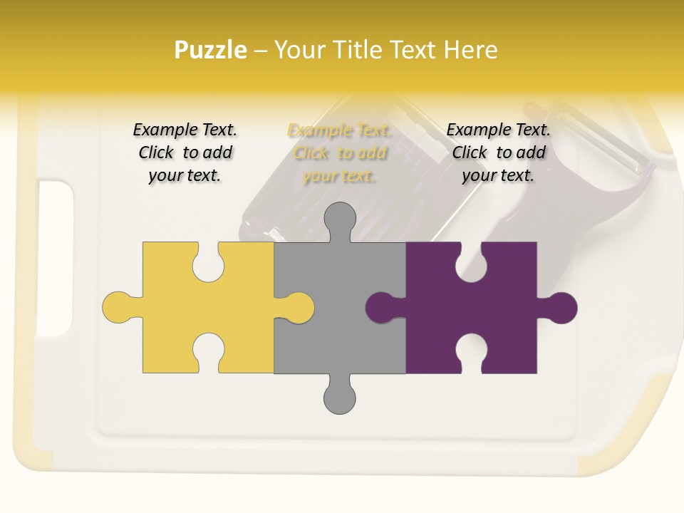 Cook Tool Isolated PowerPoint Template