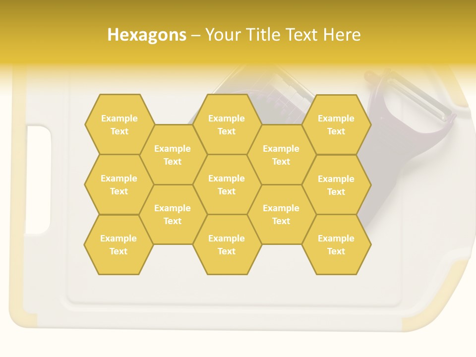 Cook Tool Isolated PowerPoint Template
