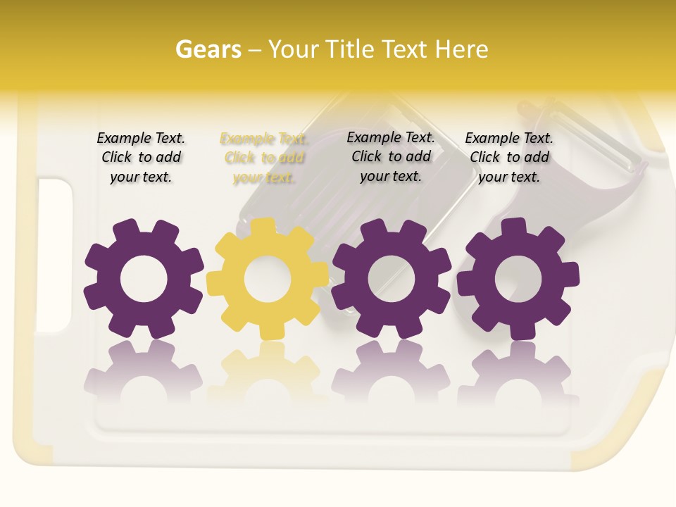 Cook Tool Isolated PowerPoint Template