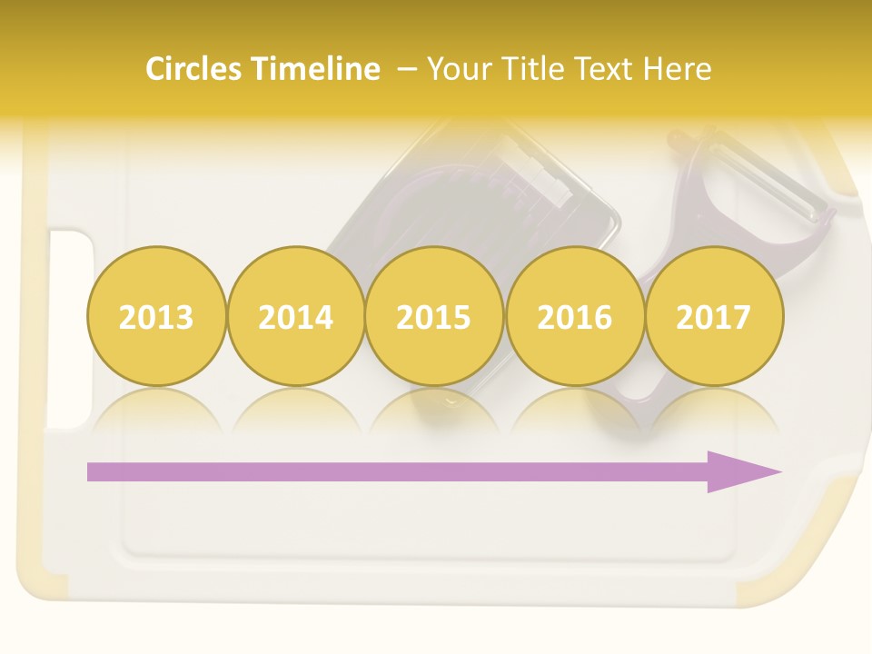 Cook Tool Isolated PowerPoint Template
