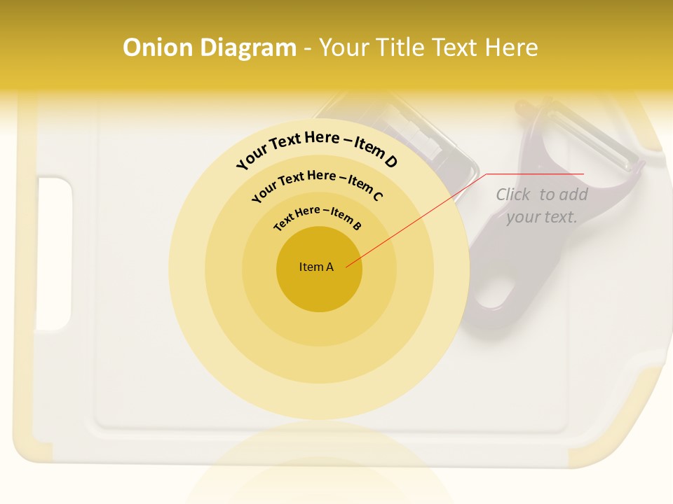 Cook Tool Isolated PowerPoint Template
