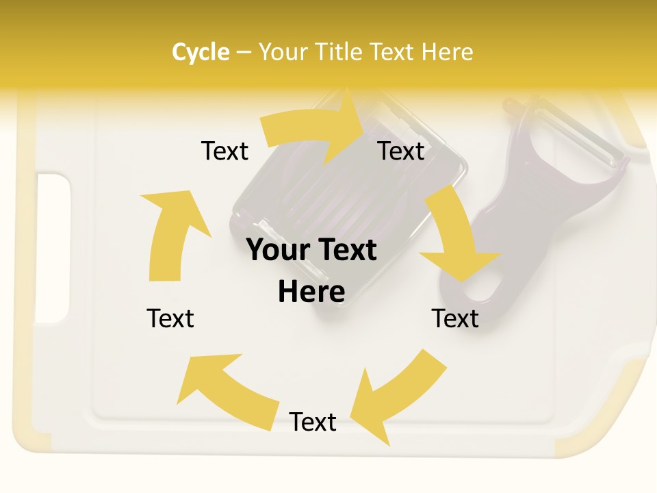 Cook Tool Isolated PowerPoint Template