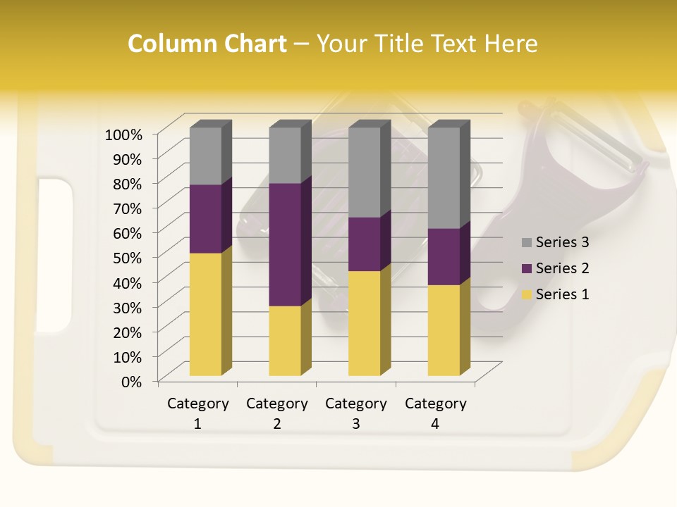 Cook Tool Isolated PowerPoint Template