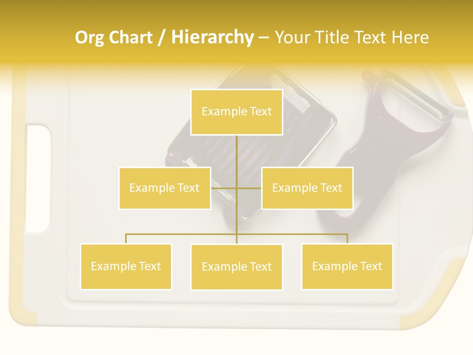 Cook Tool Isolated PowerPoint Template