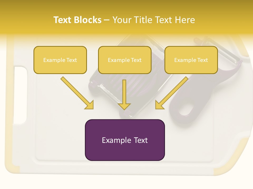 Cook Tool Isolated PowerPoint Template