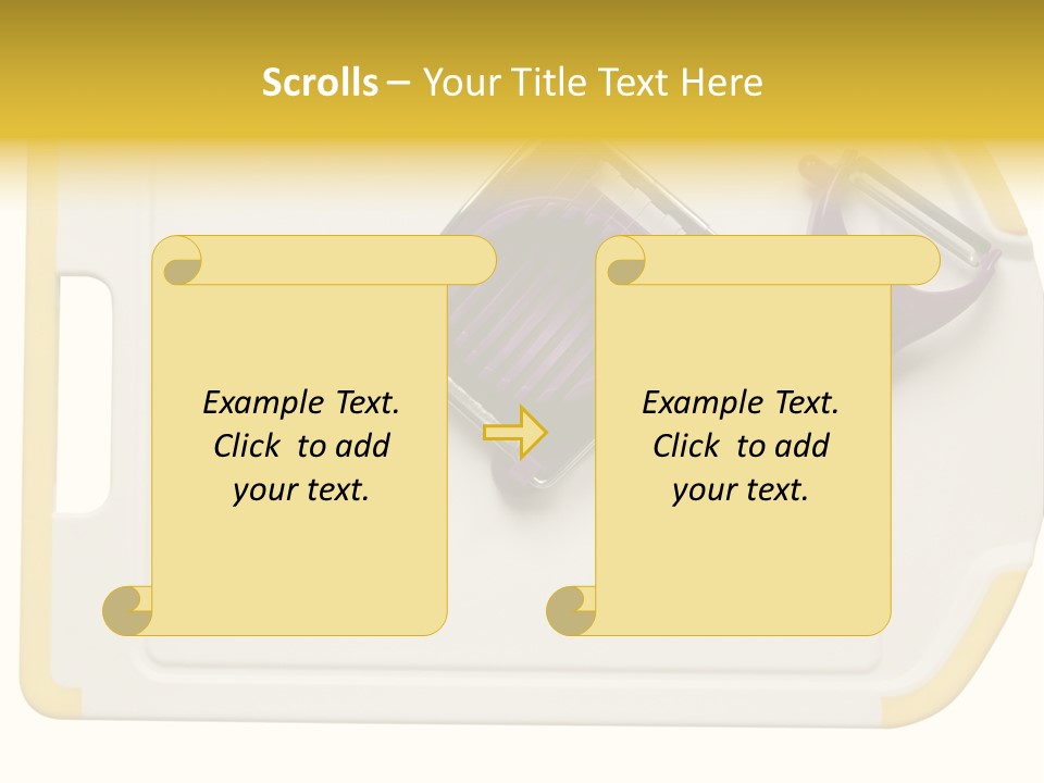 Cook Tool Isolated PowerPoint Template