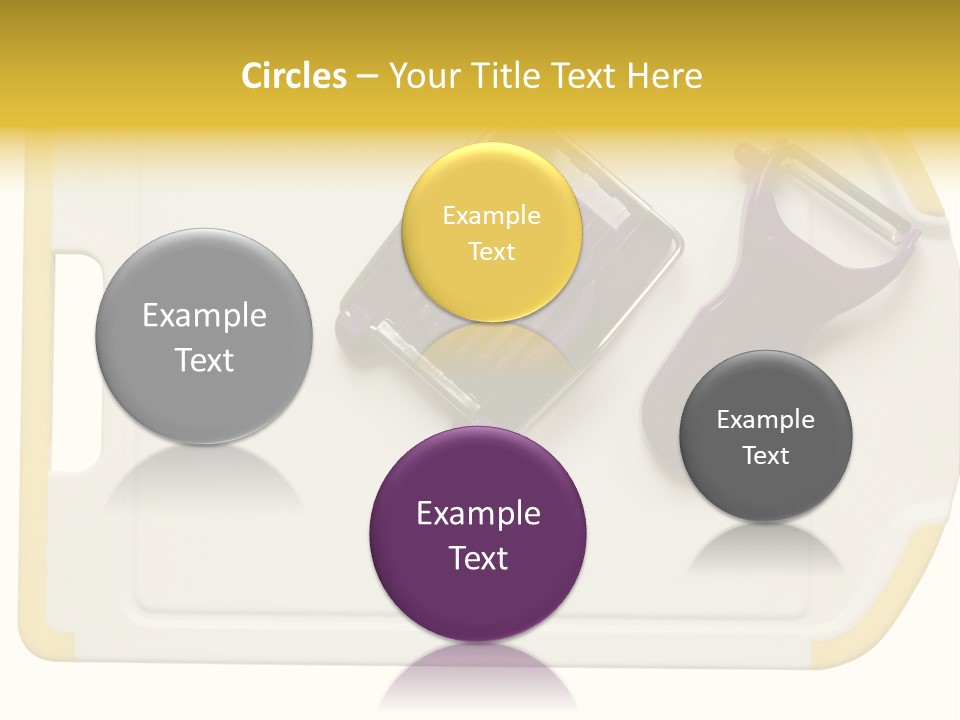 Cook Tool Isolated PowerPoint Template