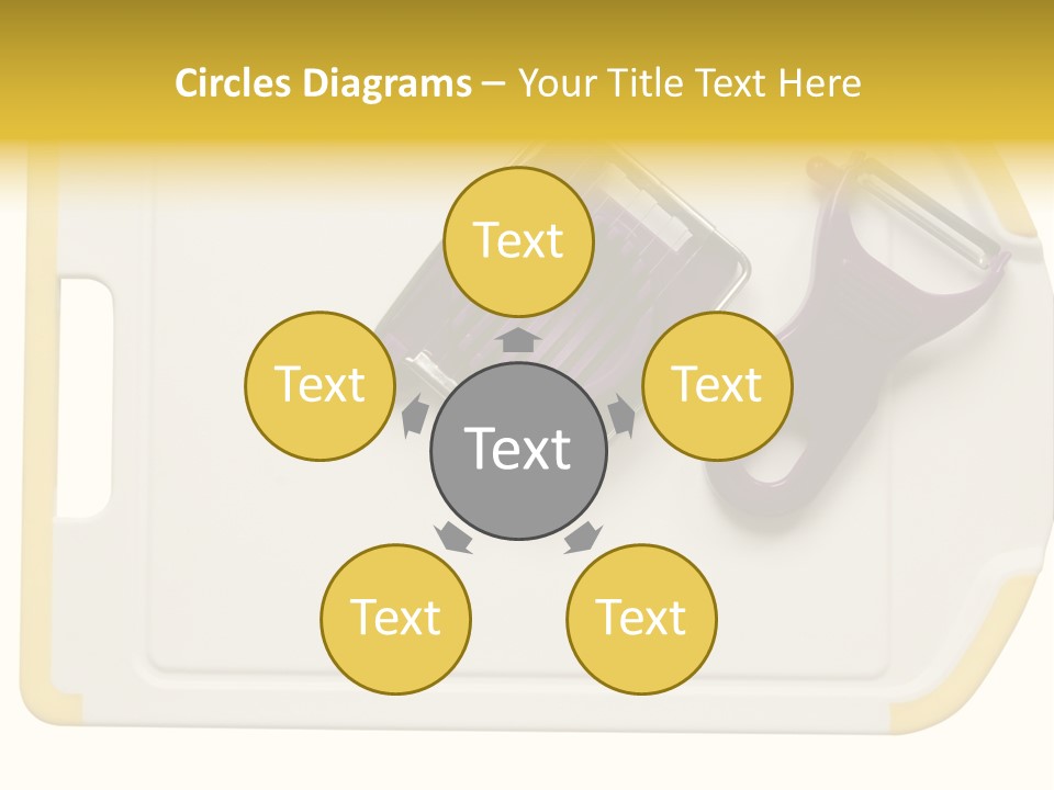 Cook Tool Isolated PowerPoint Template