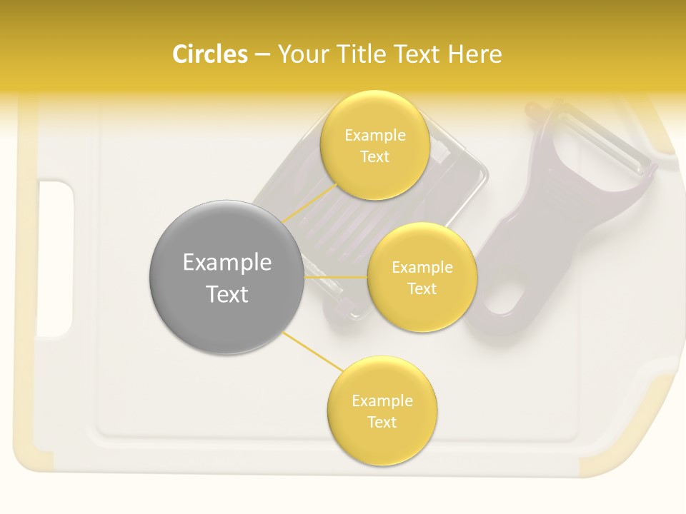 Cook Tool Isolated PowerPoint Template