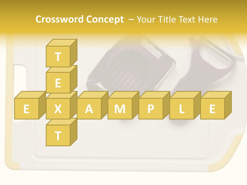 Cook Tool Isolated PowerPoint Template