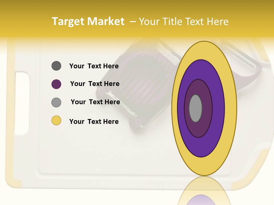 Cook Tool Isolated PowerPoint Template