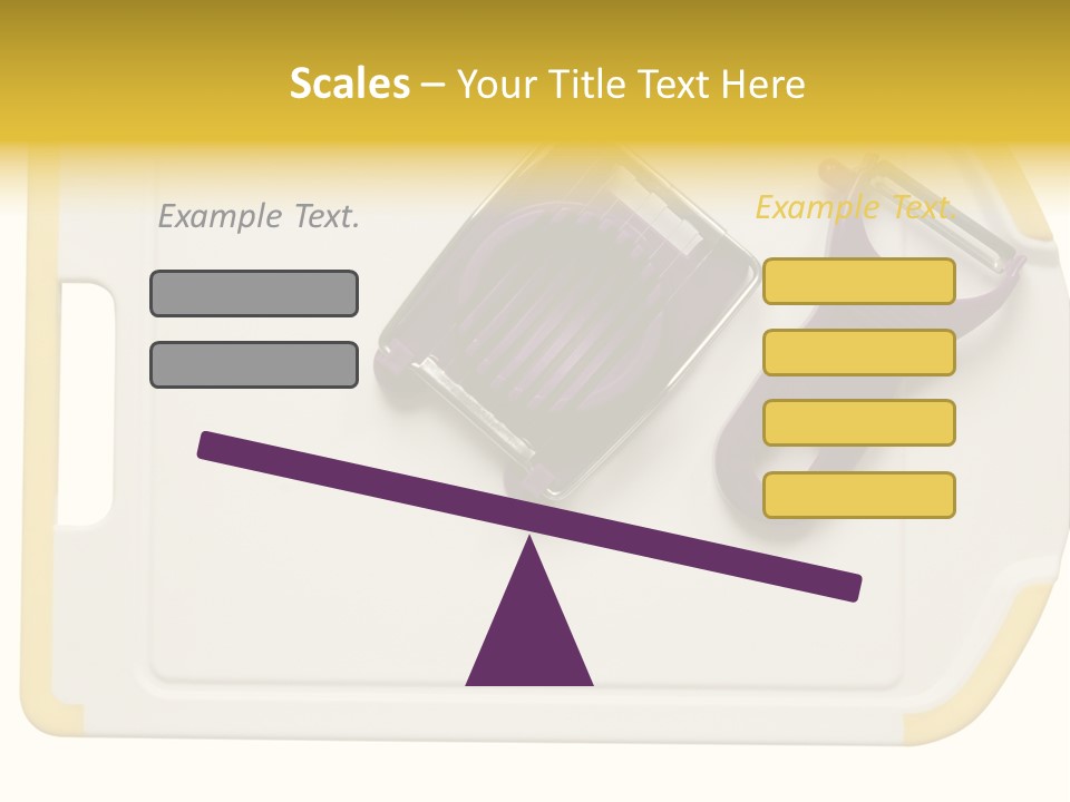 Cook Tool Isolated PowerPoint Template