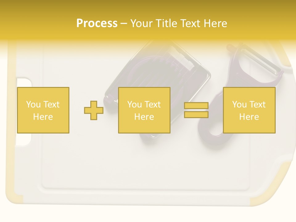 Cook Tool Isolated PowerPoint Template