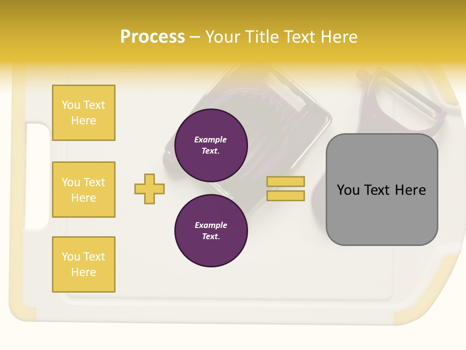 Cook Tool Isolated PowerPoint Template
