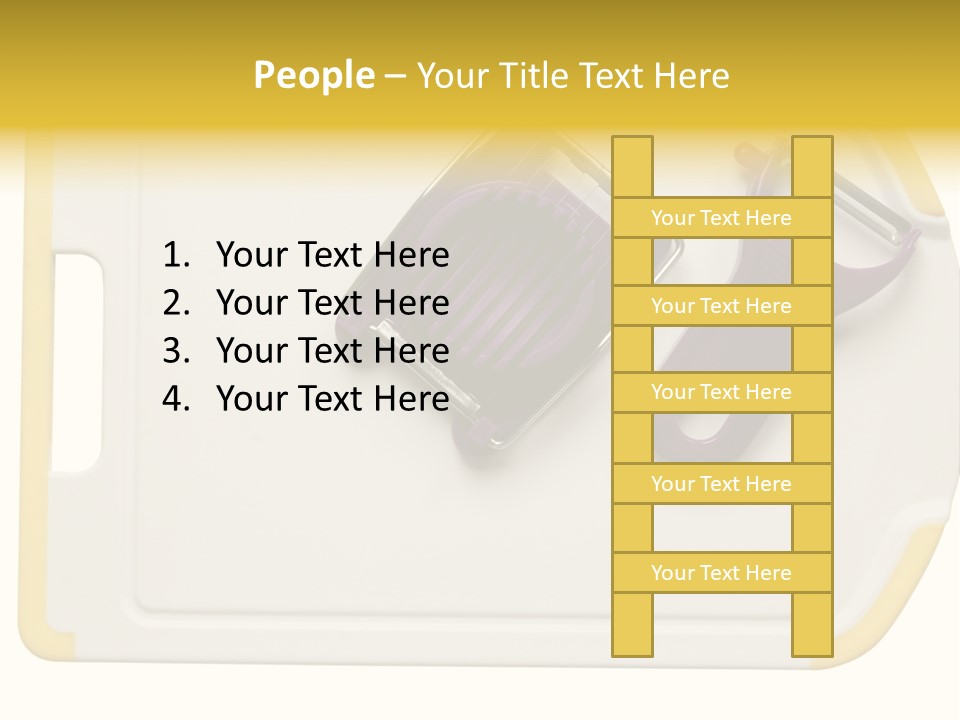 Cook Tool Isolated PowerPoint Template