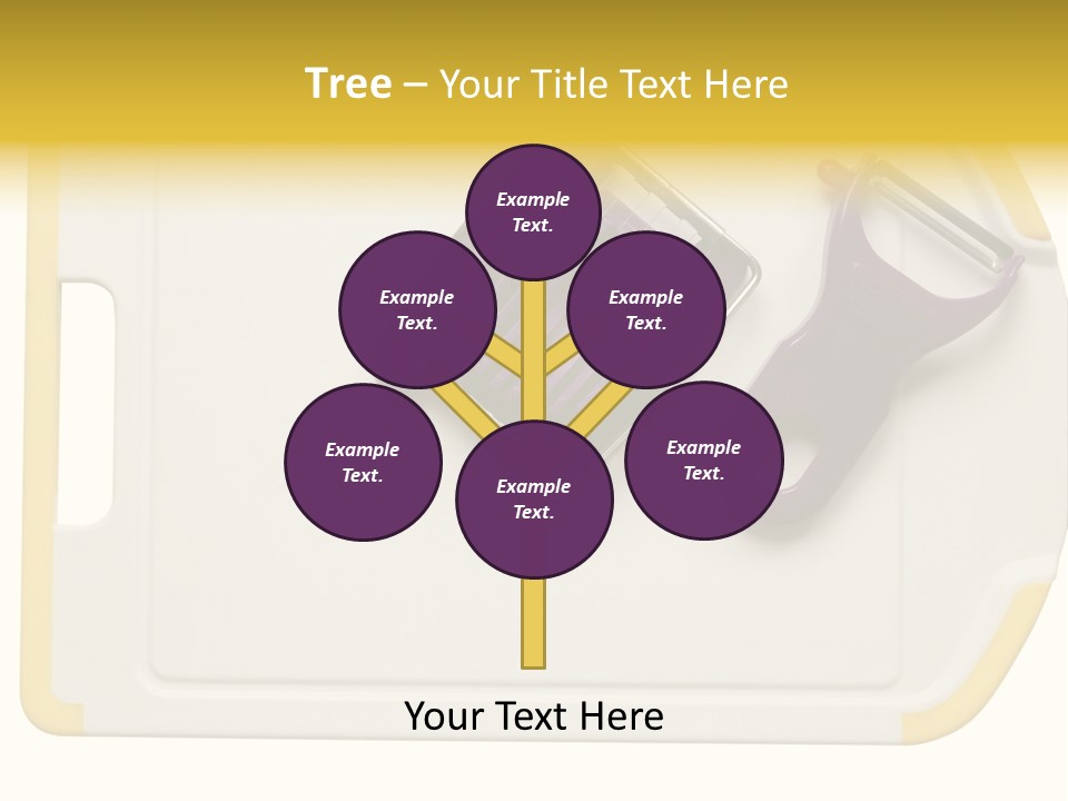 Cook Tool Isolated PowerPoint Template