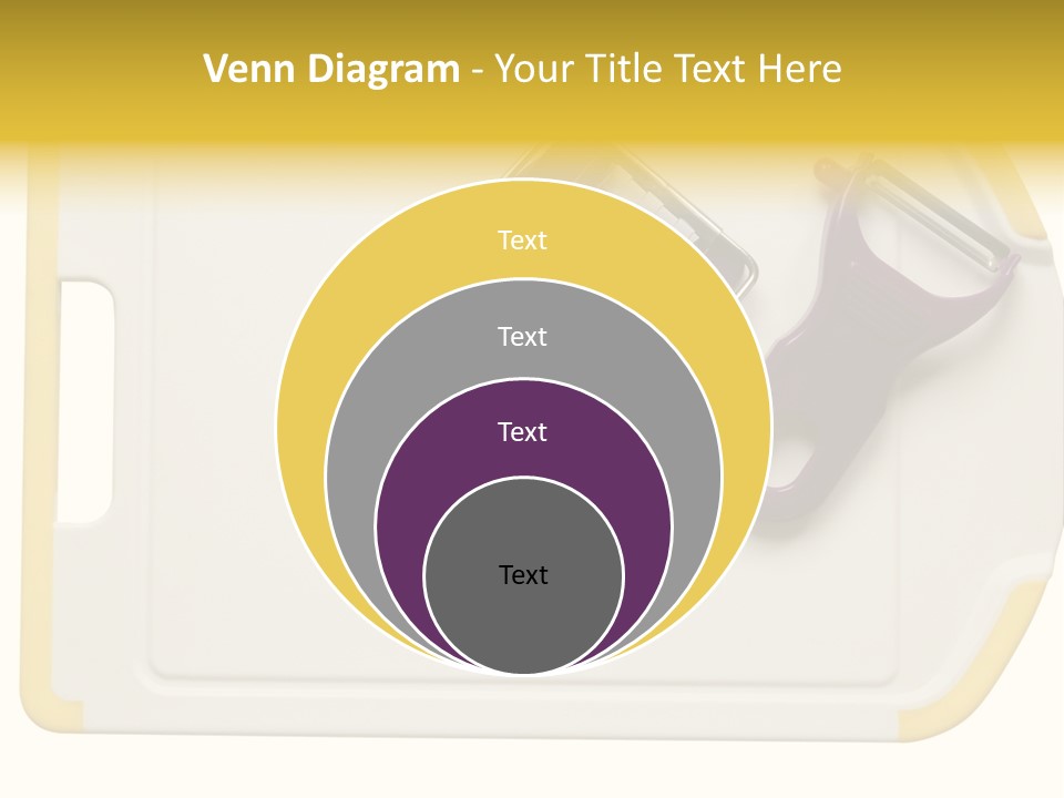 Cook Tool Isolated PowerPoint Template