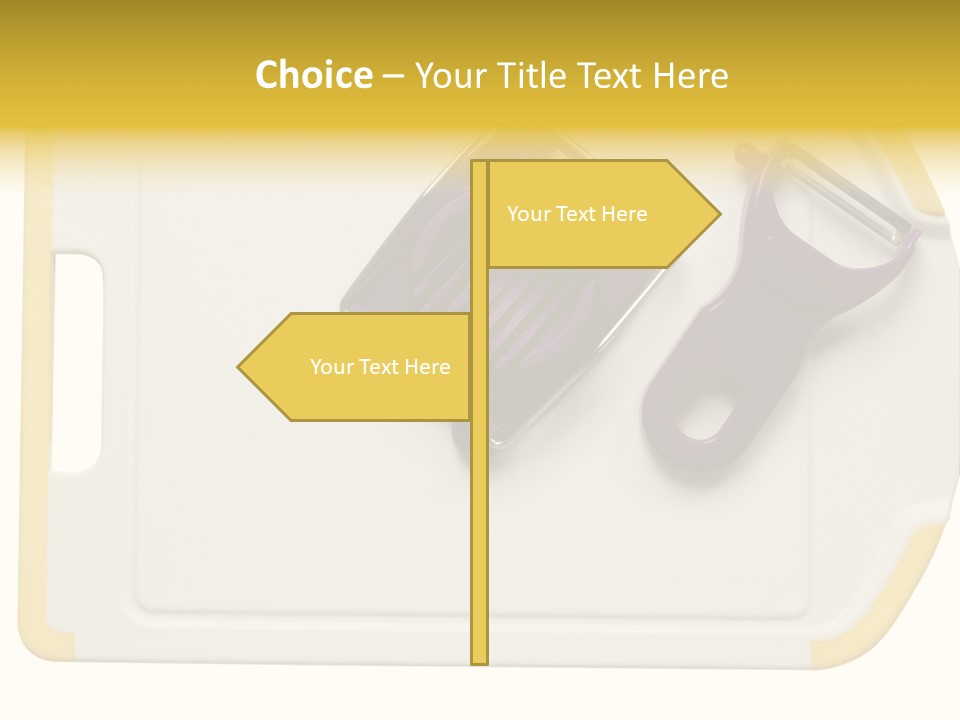 Cook Tool Isolated PowerPoint Template