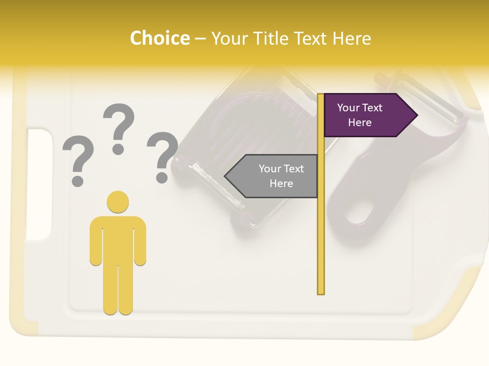 Cook Tool Isolated PowerPoint Template