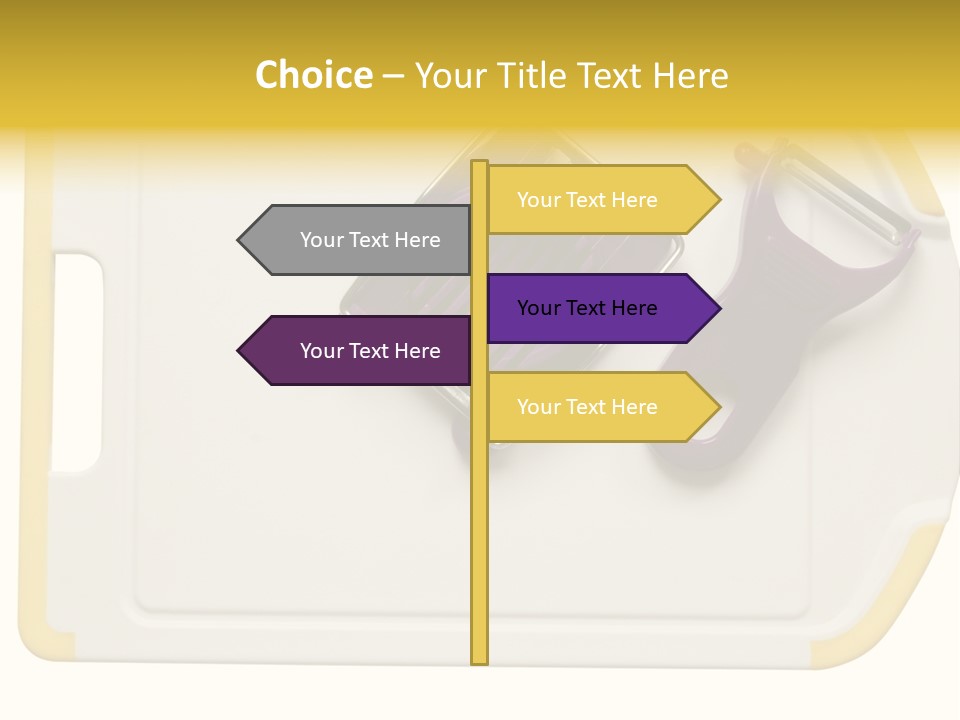 Cook Tool Isolated PowerPoint Template