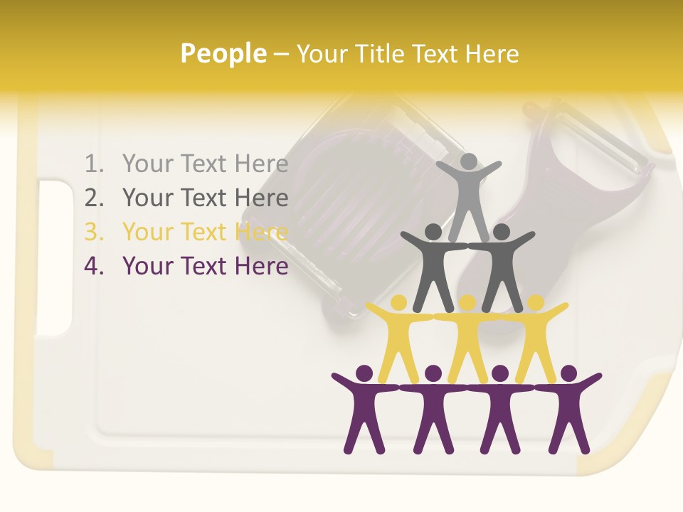 Cook Tool Isolated PowerPoint Template