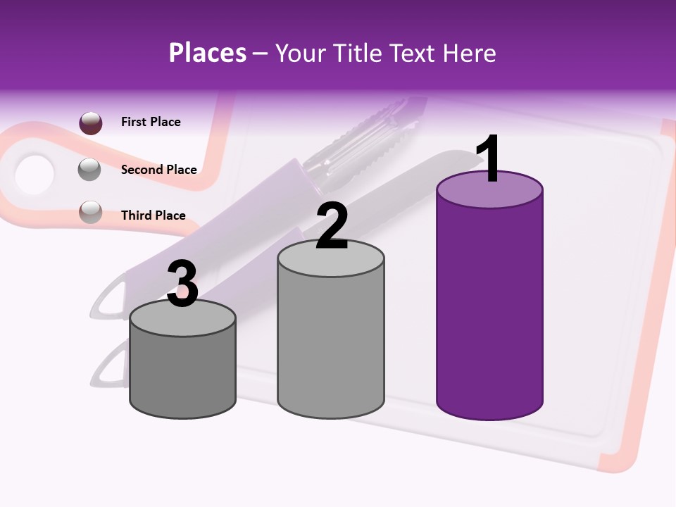 Pattern Slice White PowerPoint Template