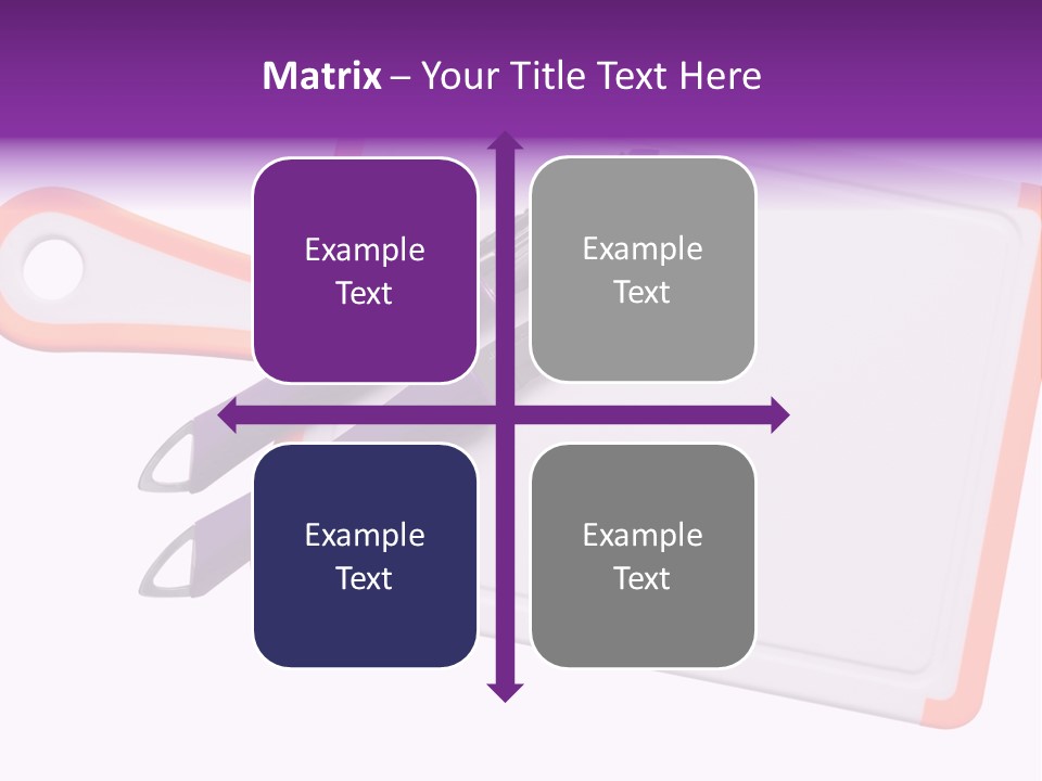 Pattern Slice White PowerPoint Template