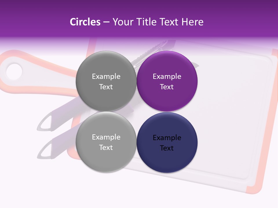 Pattern Slice White PowerPoint Template