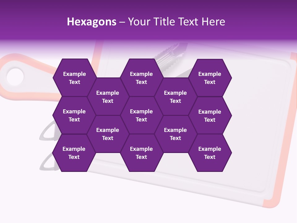 Pattern Slice White PowerPoint Template