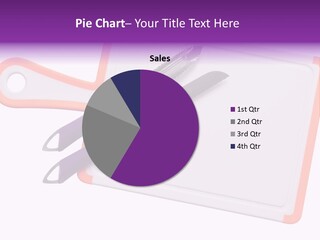 Pattern Slice White PowerPoint Template