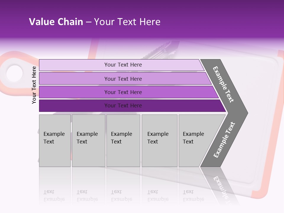 Pattern Slice White PowerPoint Template