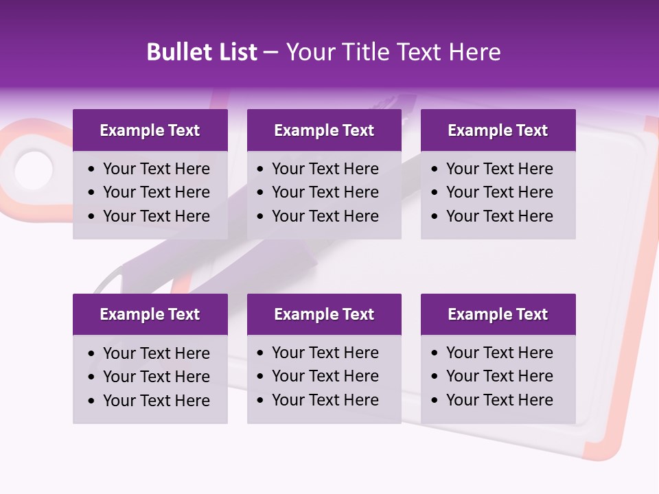 Pattern Slice White PowerPoint Template