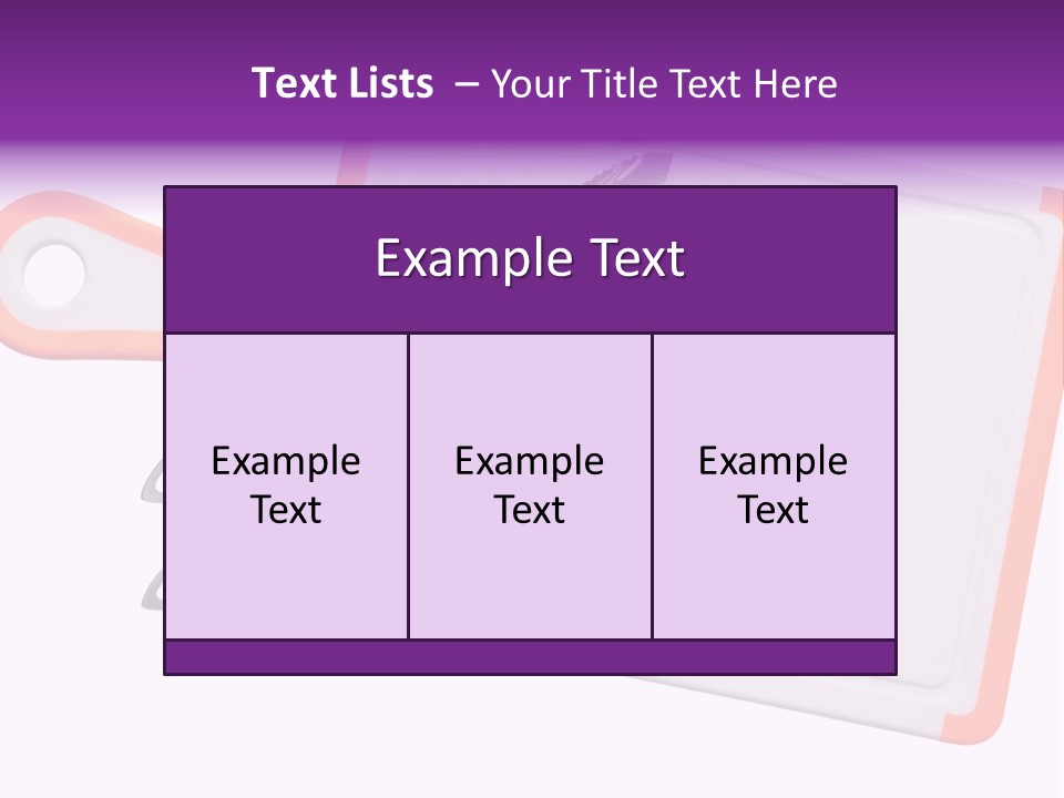 Pattern Slice White PowerPoint Template