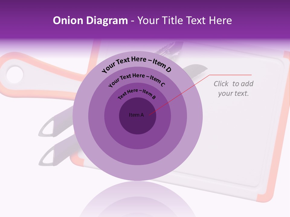 Pattern Slice White PowerPoint Template