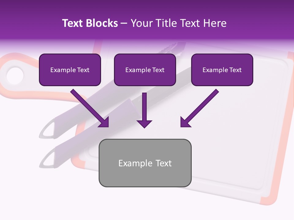 Pattern Slice White PowerPoint Template