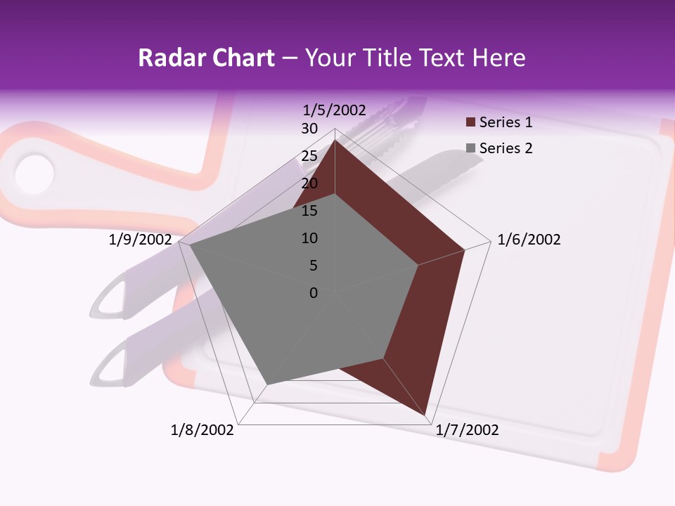 Pattern Slice White PowerPoint Template