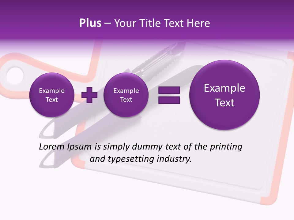 Pattern Slice White PowerPoint Template