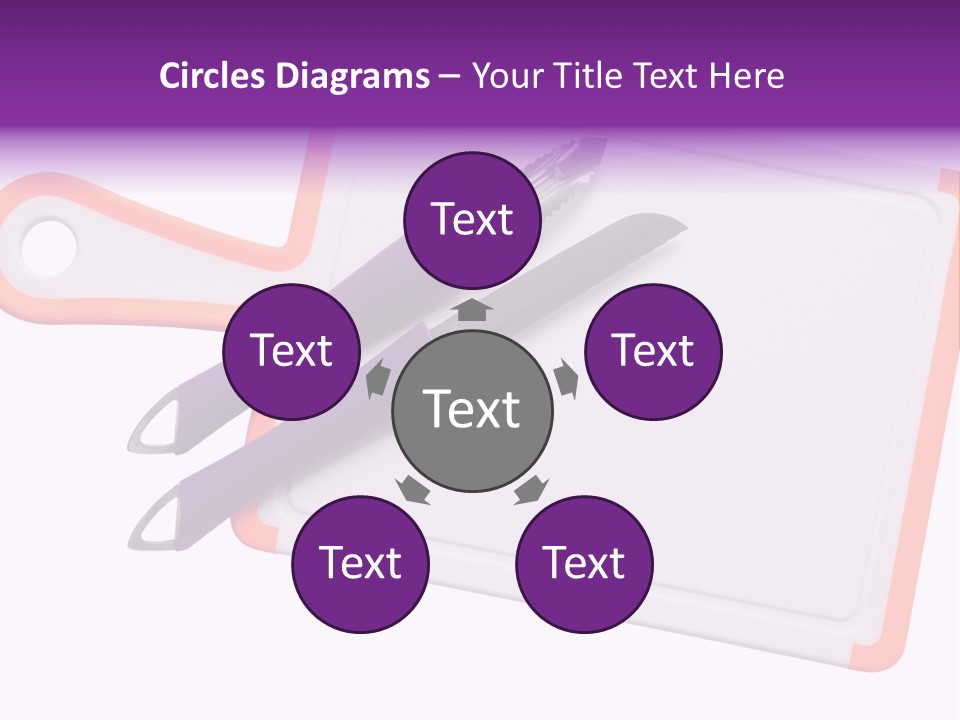 Pattern Slice White PowerPoint Template