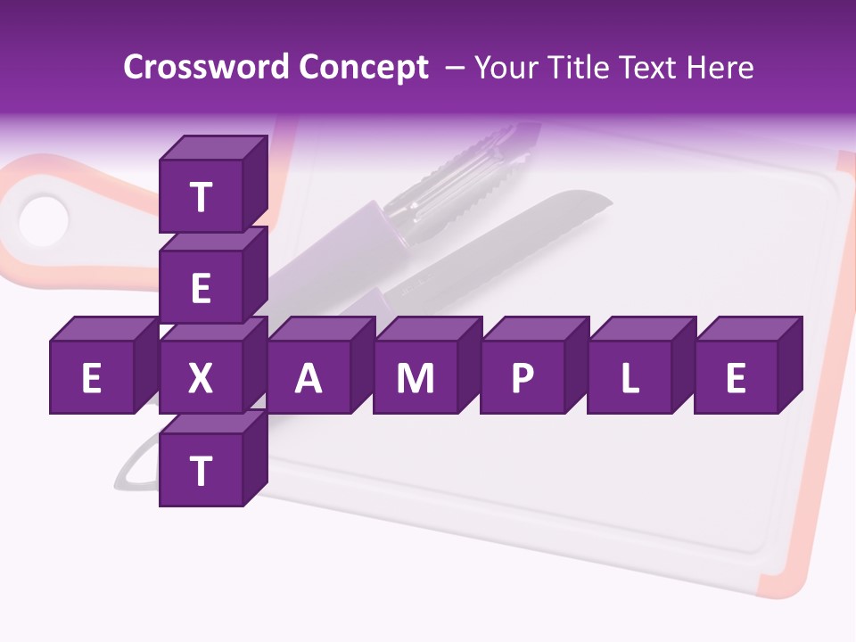 Pattern Slice White PowerPoint Template