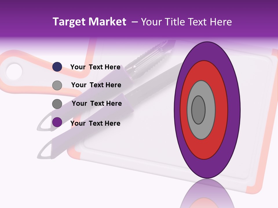 Pattern Slice White PowerPoint Template