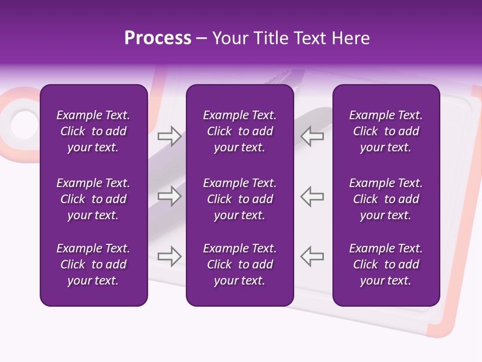 Pattern Slice White PowerPoint Template