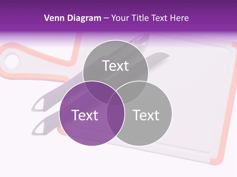 Pattern Slice White PowerPoint Template
