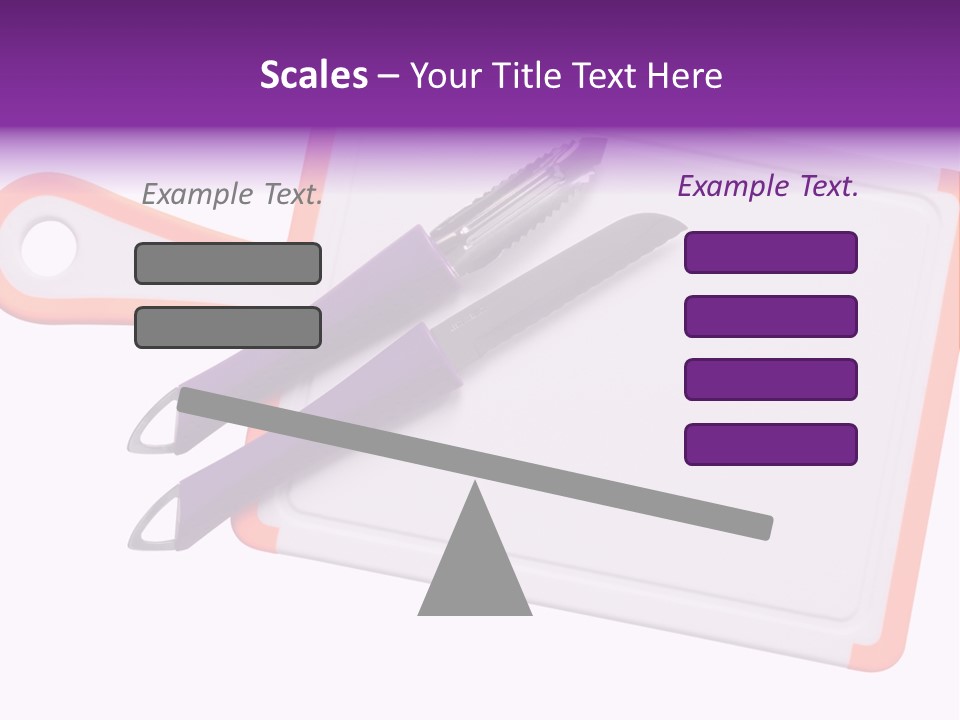 Pattern Slice White PowerPoint Template